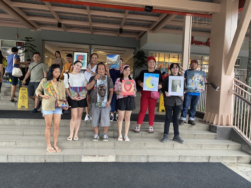 Human Easel: A Celebration for Arts Month