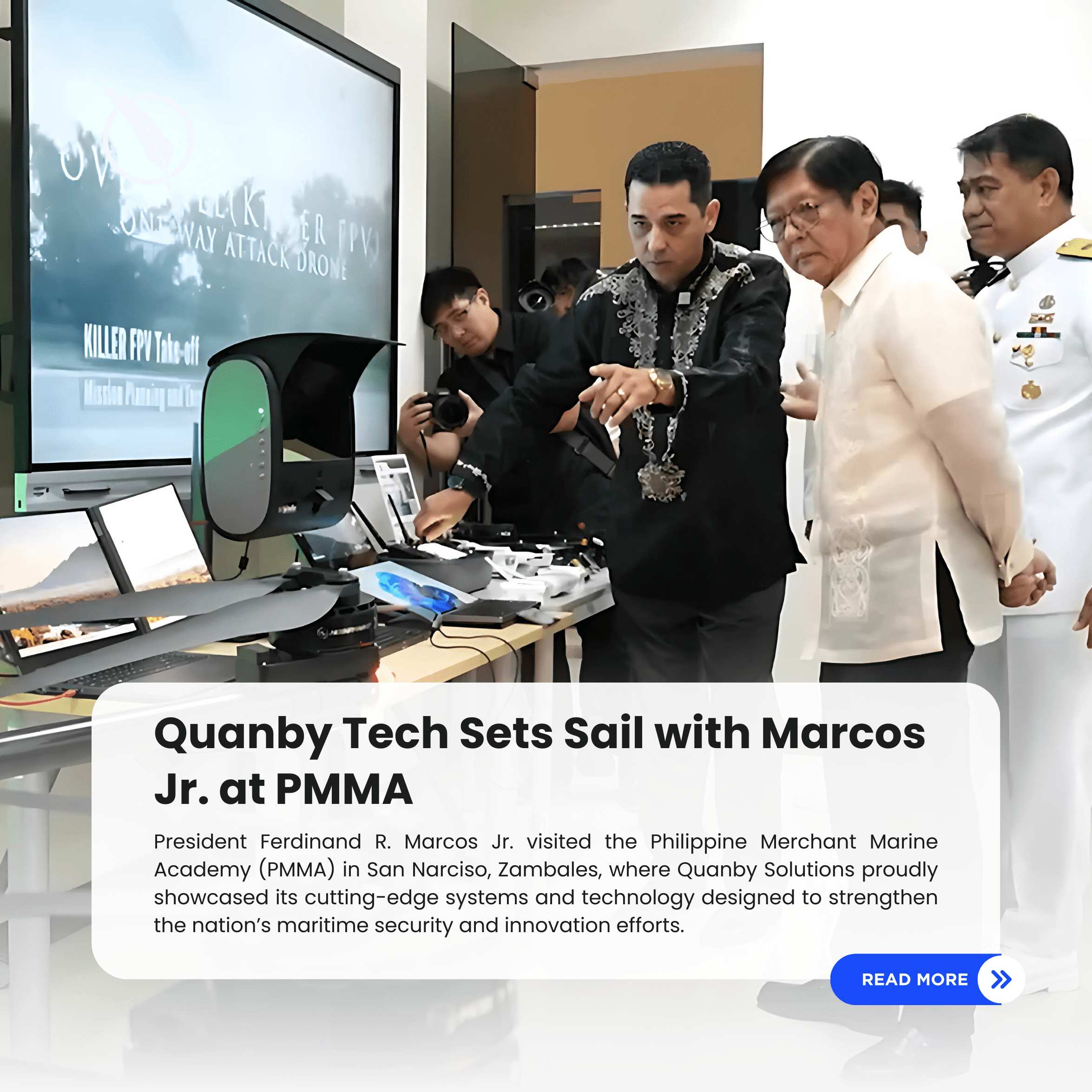 Quanby Tech Sets Sail with Marcos Jr. at PMMA