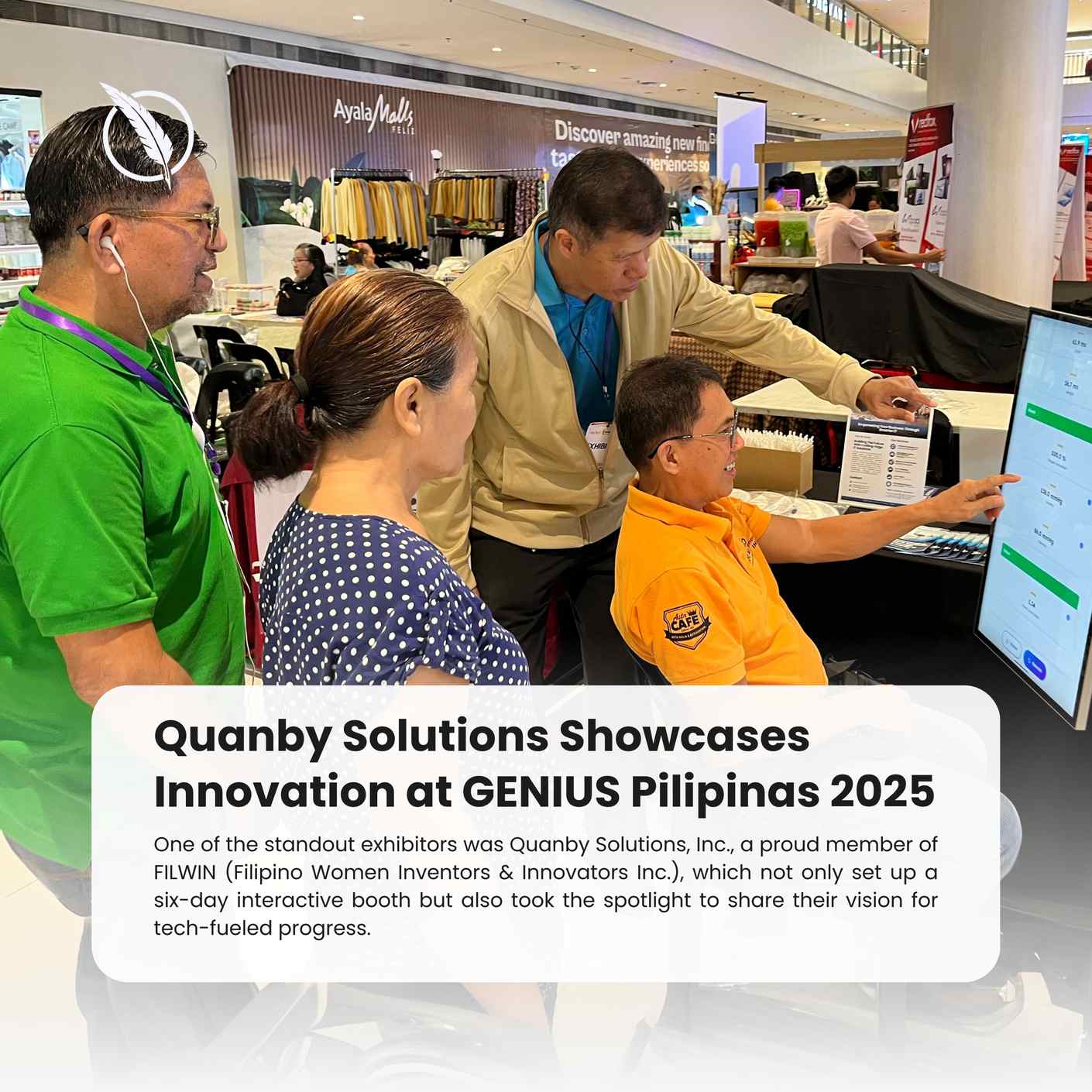 Quanby Solutions, Inc. Showcases Innovation at GENIUS PILIPINAS 2025